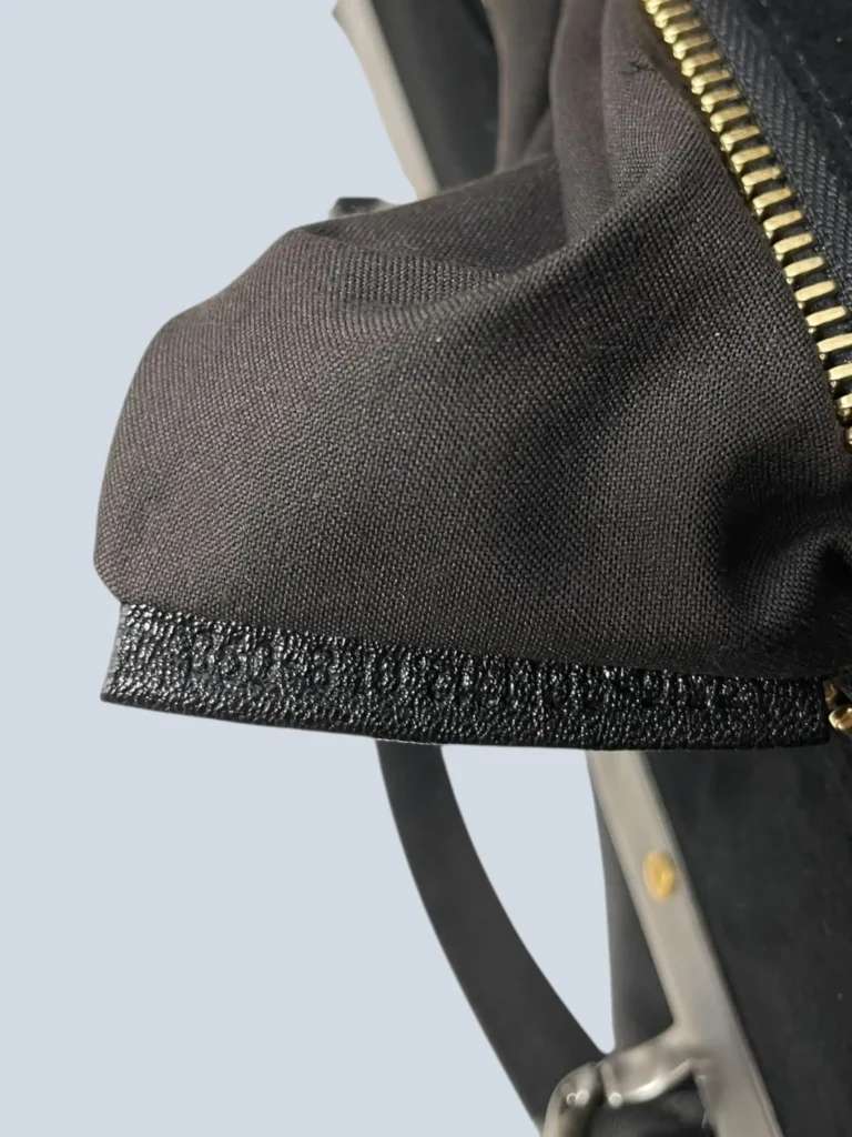 Peekaboo Large leather shoulder tote bag, photo 10 of 13
