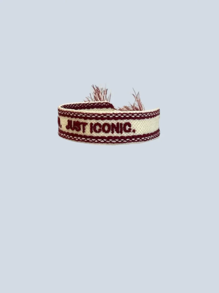Bracciale in tela jacquard., foto 3 di 4