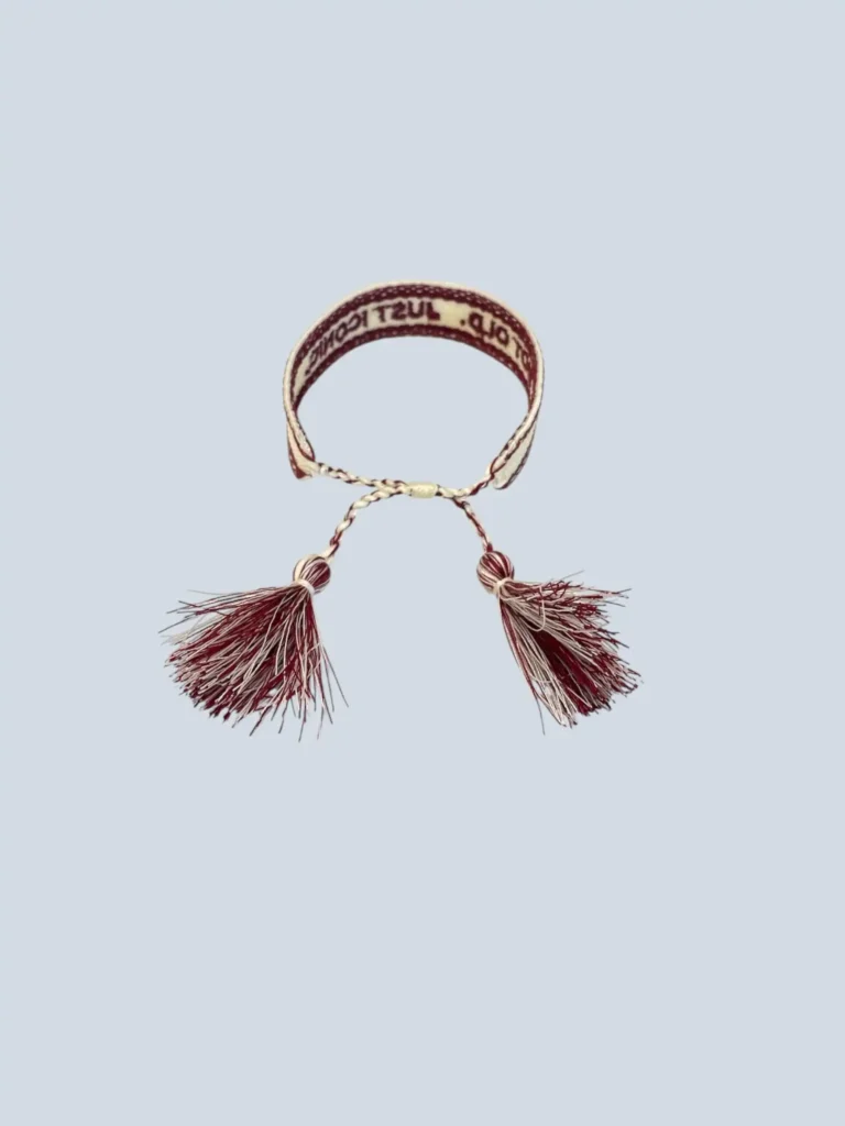 Bracciale in tela jacquard., foto 4 di 4