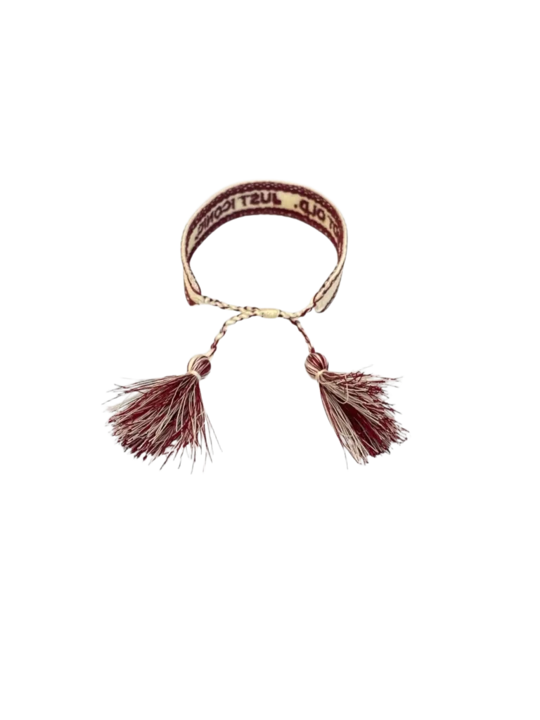 Bracciale in tela jacquard., foto 4 di 4