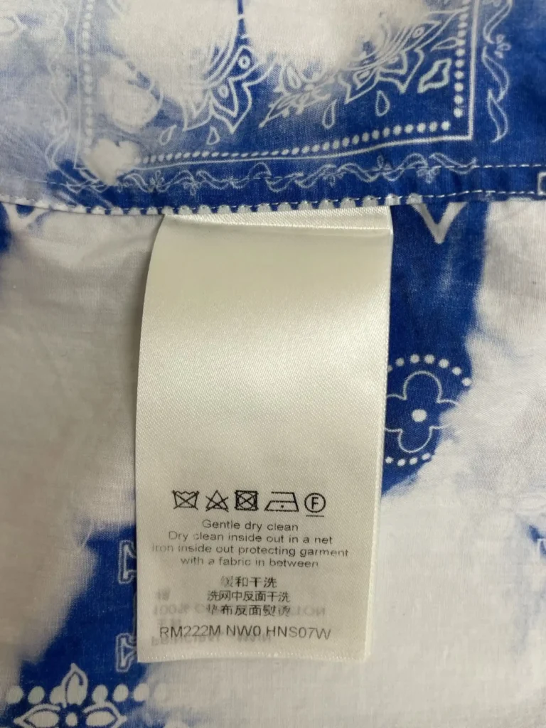 Monogram Bandana cotton short sleeve shirt, M., photo 7 of 8