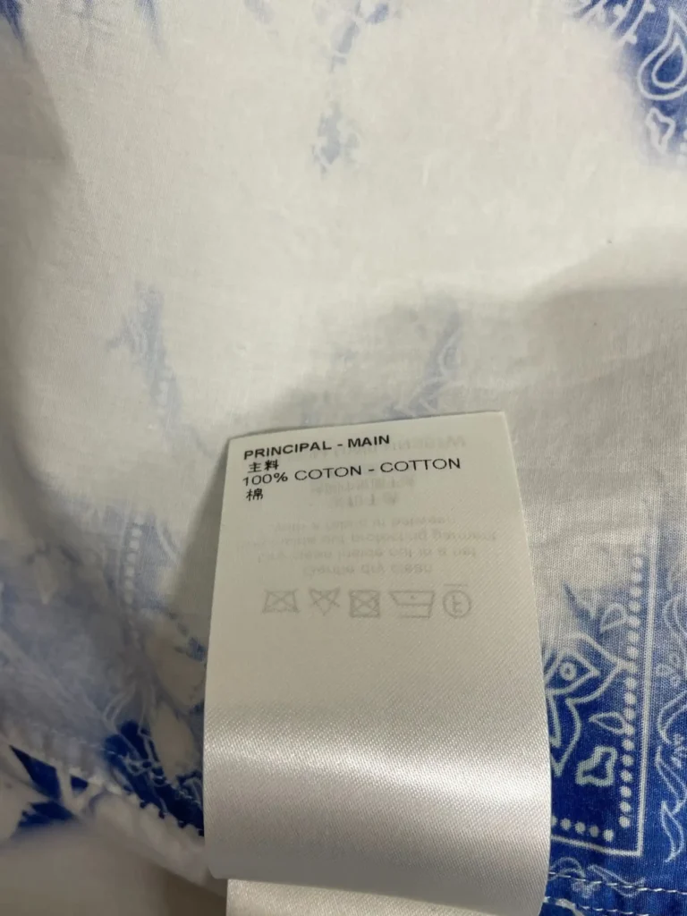Monogram Bandana cotton short sleeve shirt, M., photo 6 of 8