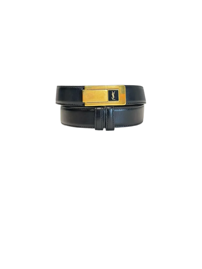 Charnière logo leather belt, 75., photo 2 of 6