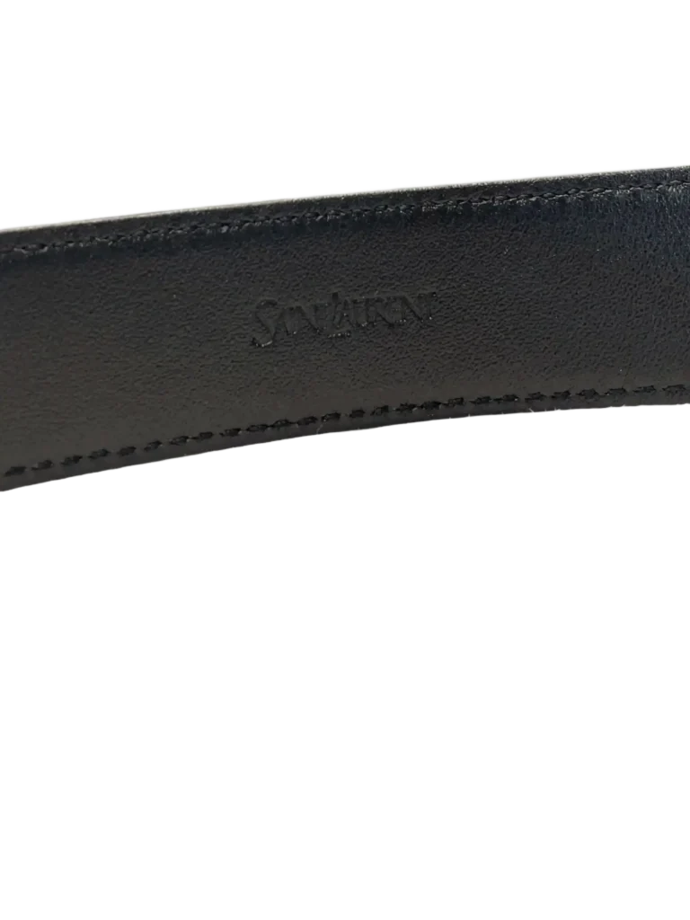 Charnière logo leather belt, 75., photo 4 of 6