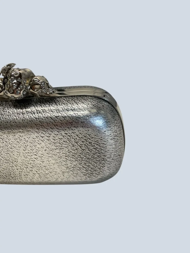 Clutch Skull Box in pelle., foto 12 di 13
