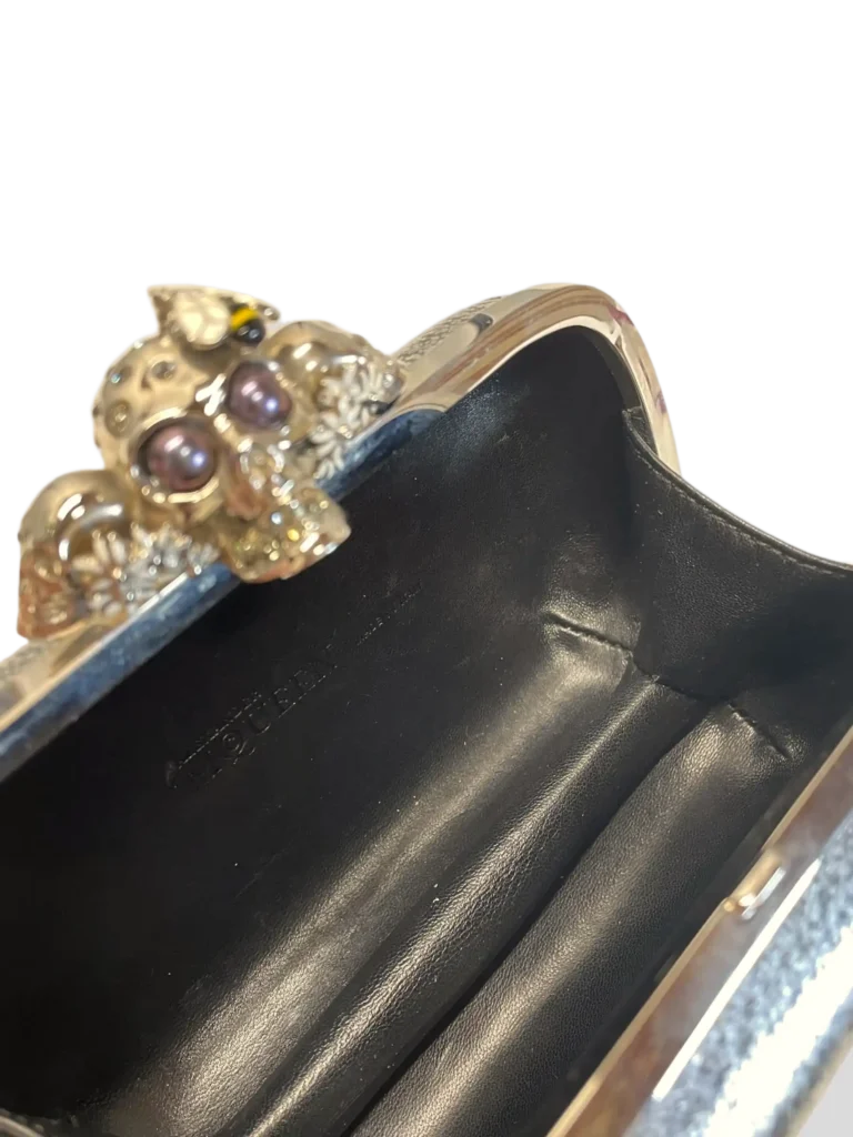Clutch Skull Box in pelle., foto 8 di 13