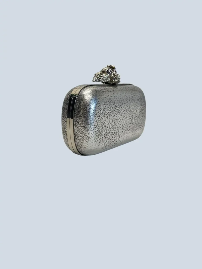 Clutch Skull Box in pelle., foto 2 di 13