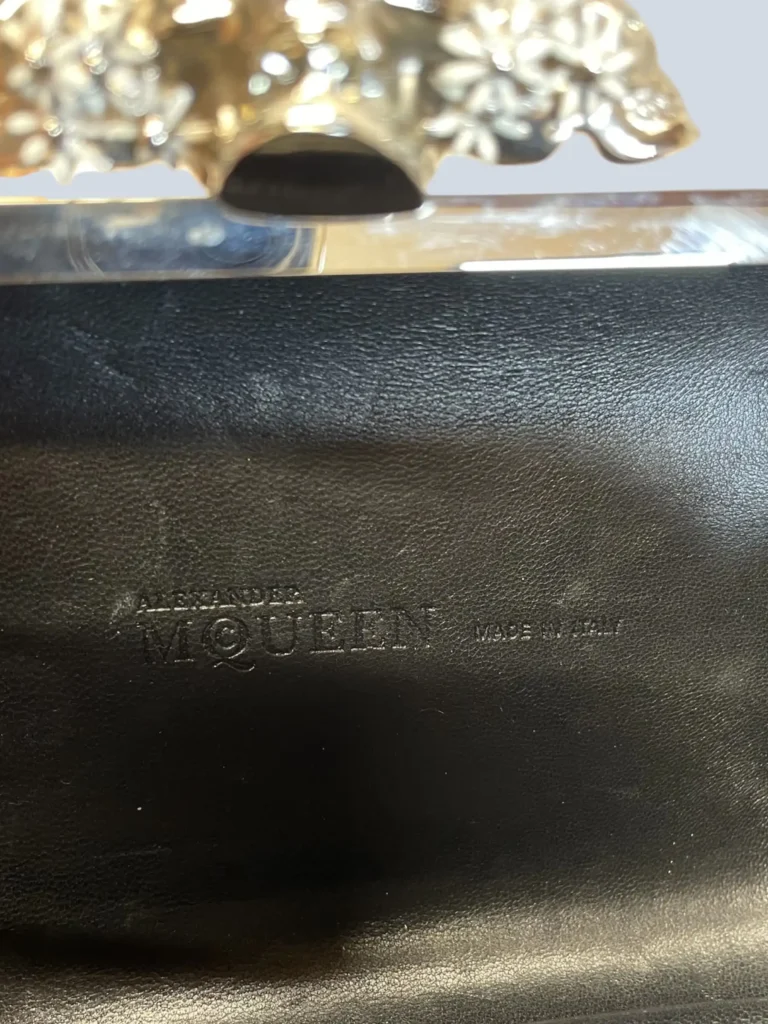 Clutch Skull Box in pelle., foto 6 di 13