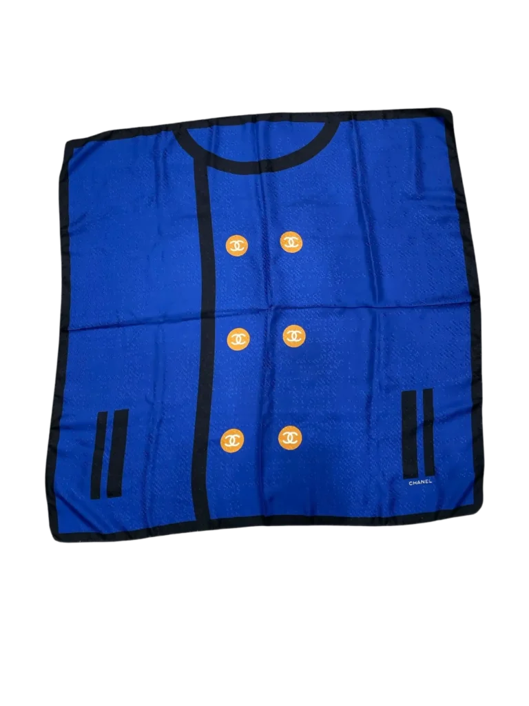 Geometric logo silk carré, photo 2 of 6