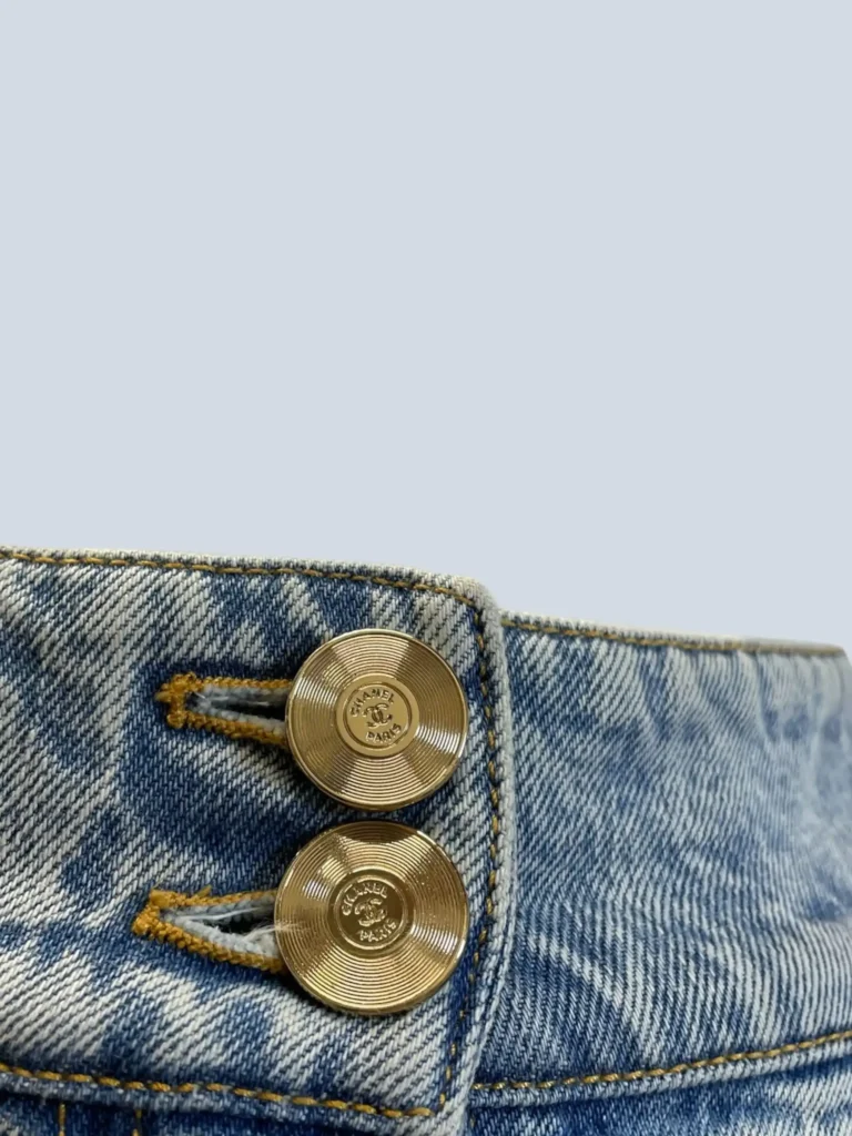 Pantaloni a zampa Coco in denim, 34fr., foto 7 di 9