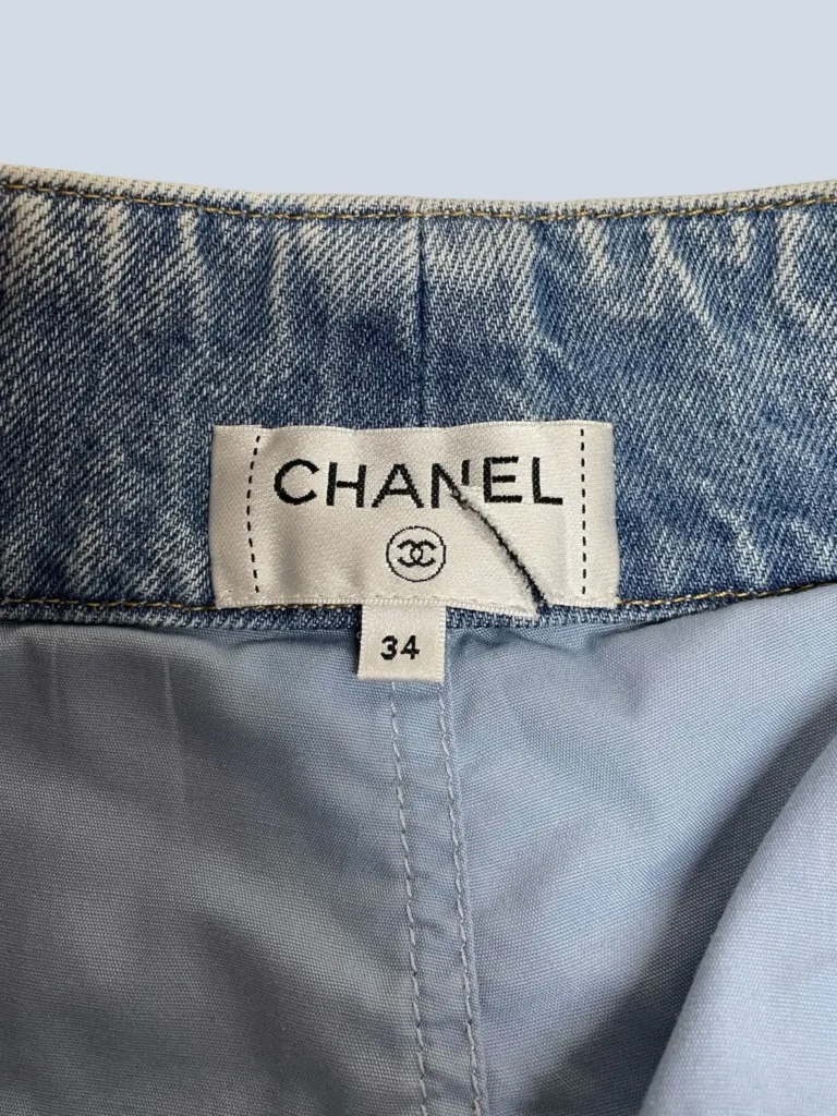 Pantaloni a zampa Coco in denim, 34fr., foto 9 di 9