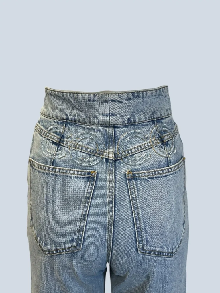 Pantaloni a zampa Coco in denim, 34fr., foto 5 di 9
