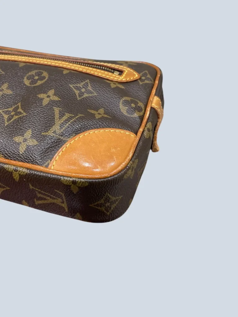 Marly Dragonne GM Monogram canvas wristlet, photo 12 of 13