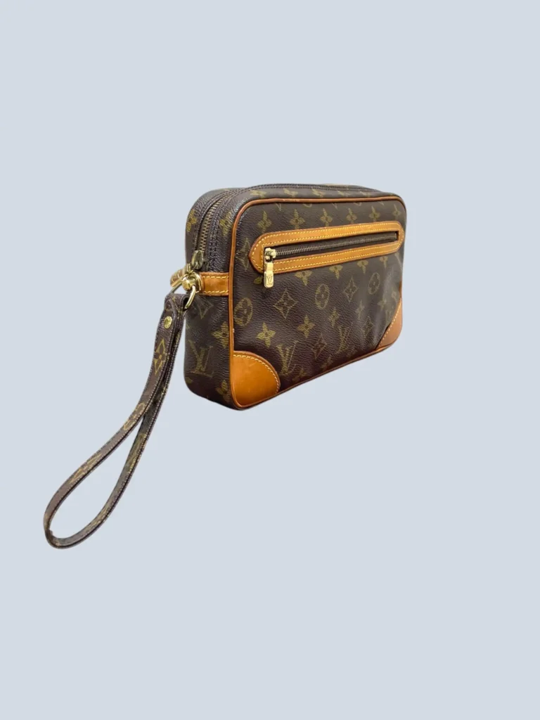 Marly Dragonne GM Monogram canvas wristlet, photo 2 of 13