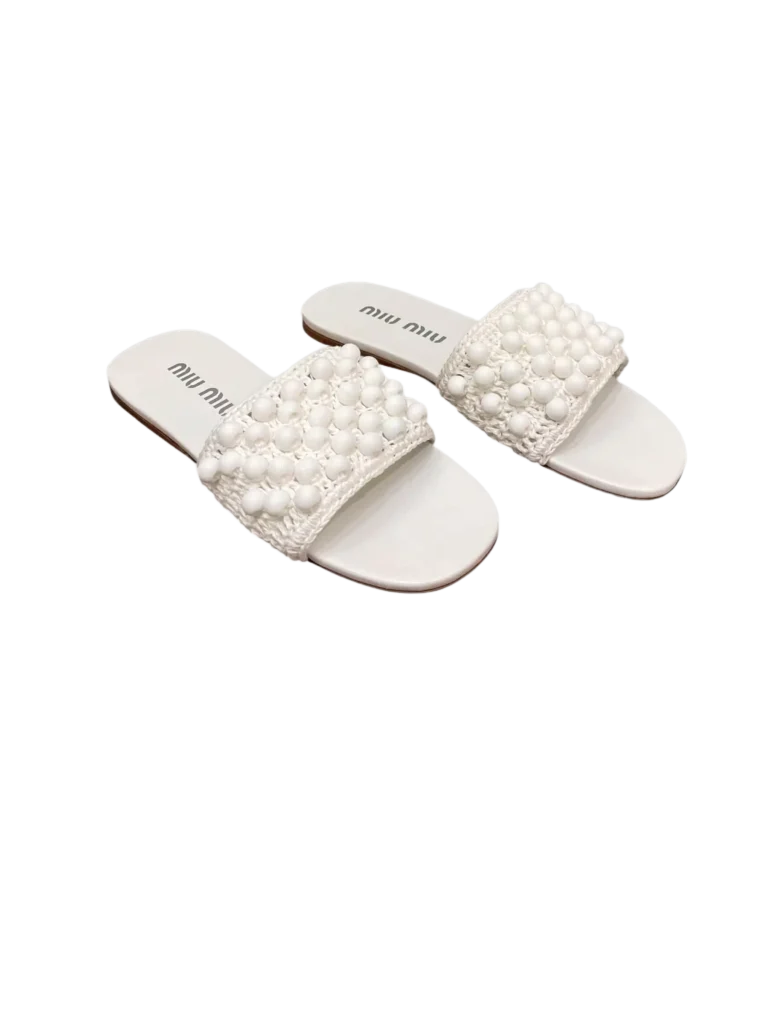 Crochet and beaded sandals, 41., photo 2 of 6