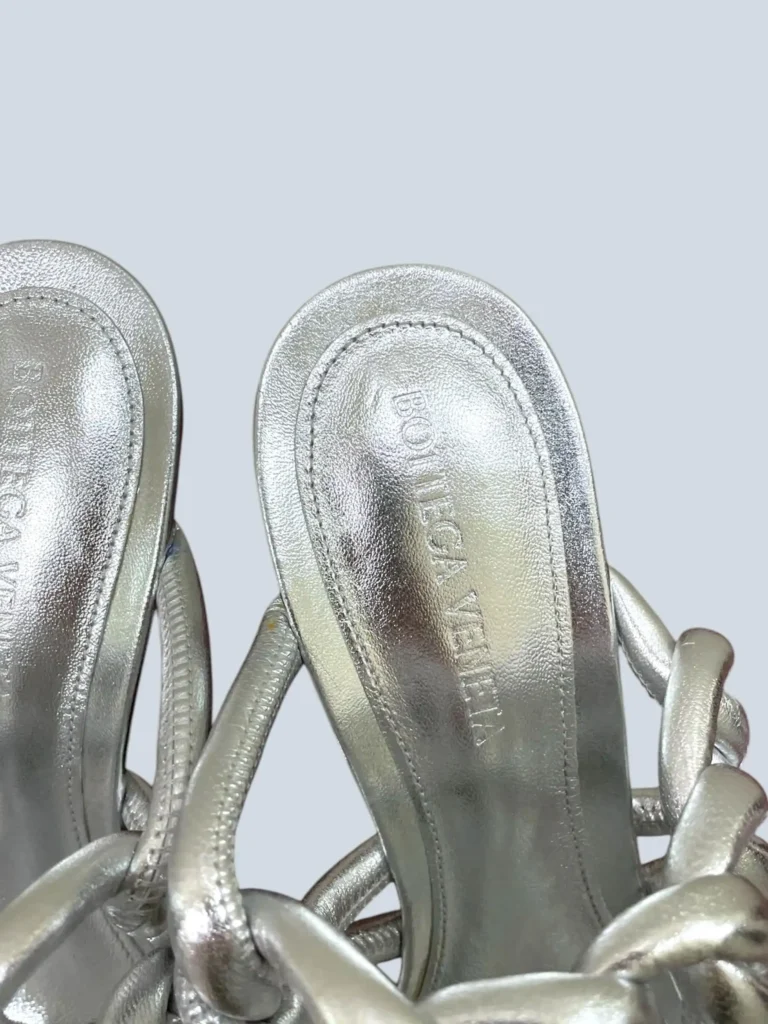Sandali mules Stretch in pelle, 37,5., foto 6 di 7