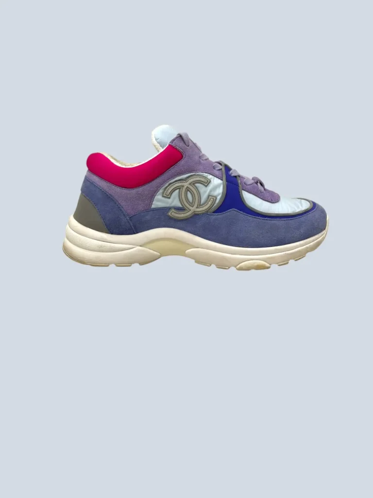 Sneakers CC Runner in nylon e suede, 38,5.