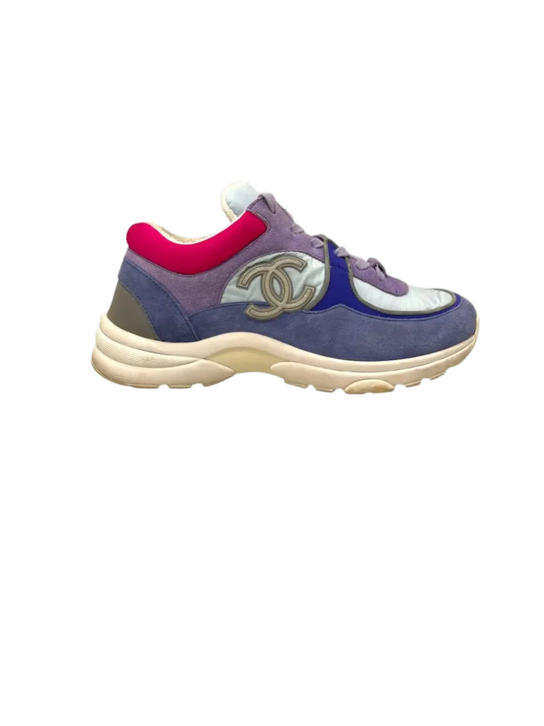 Sneakers CC Runner in nylon e suede, 38,5.