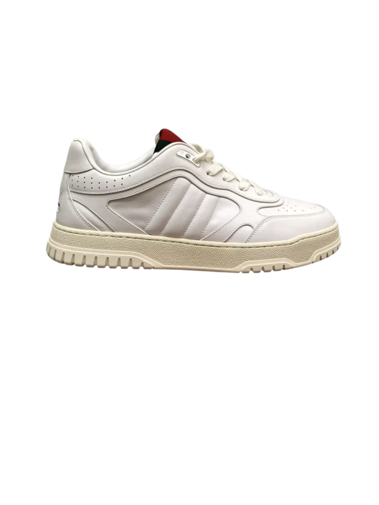 Sneakers Re-Web in pelle, 11.