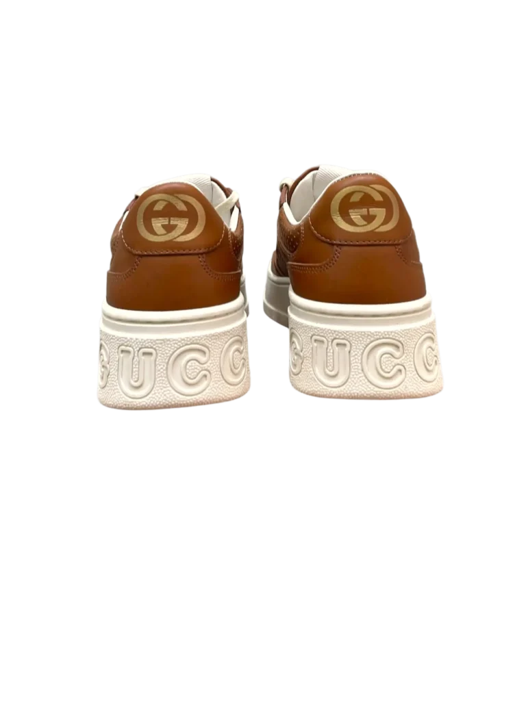 Sneakers chunky in pelle GG goffrato, 37., foto 4 di 5