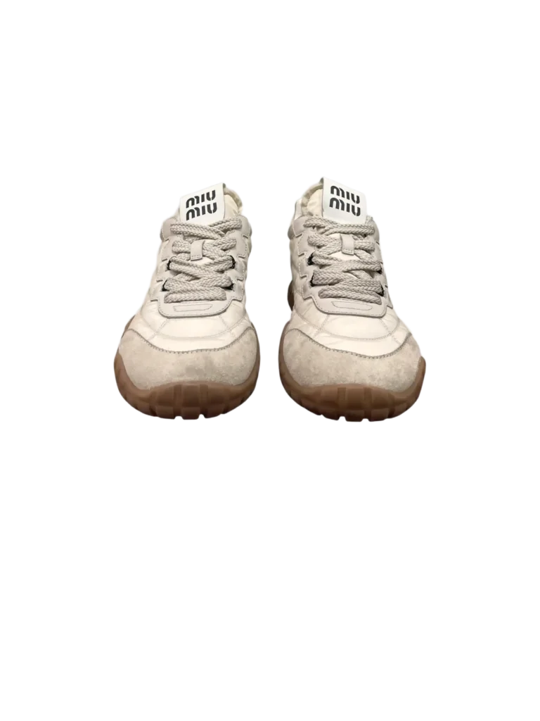 Tyre technical fabric and suede sneakers, 37., photo 3 of 6