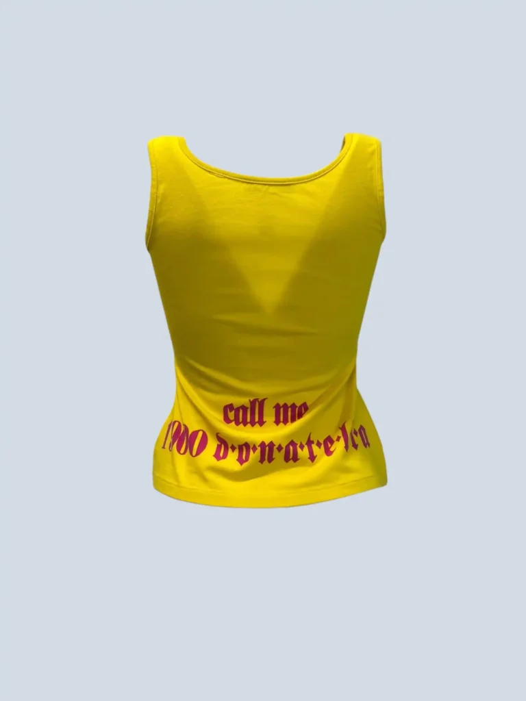 Top in cotone con stampa pop-art Donatella, S., foto 3 di 7