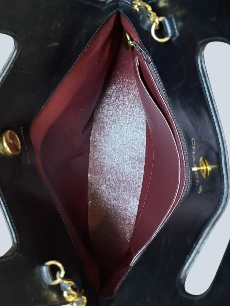 Borsa a tracolla Vintage Round 31 in pelle matelassé., foto 6 di 16