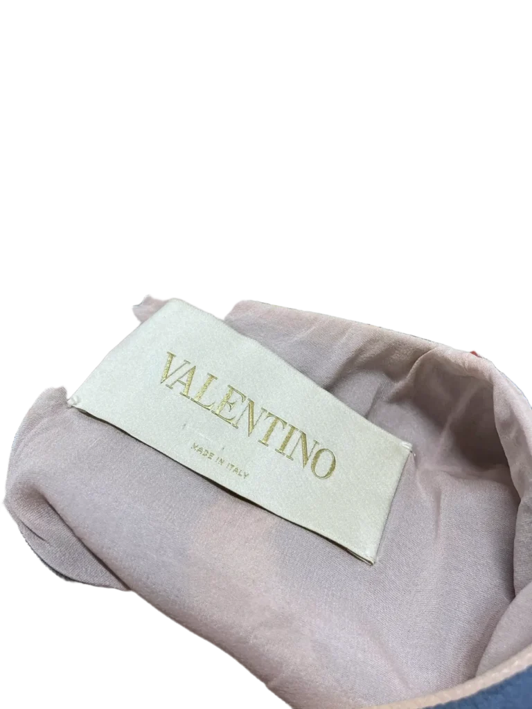Garavani, abito corto smanicato in seta stampa floreale, 40., foto 4 di 6