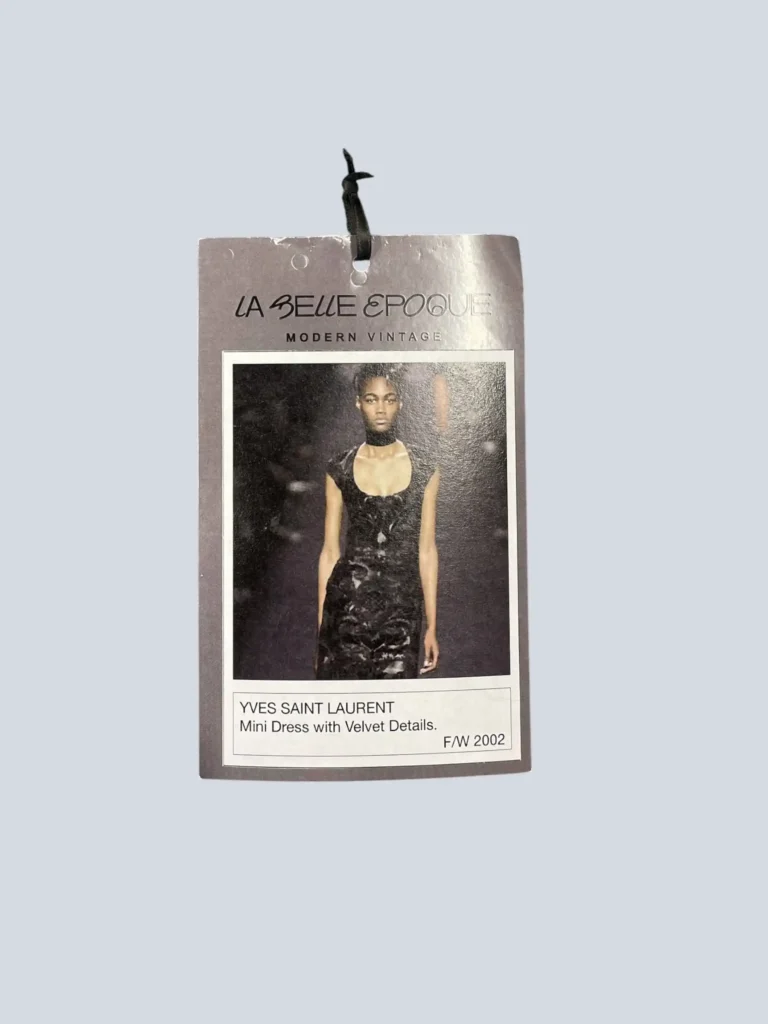 By Tom Ford, abito midi in nappa e velluto damascato, 36fr., foto 11 di 11
