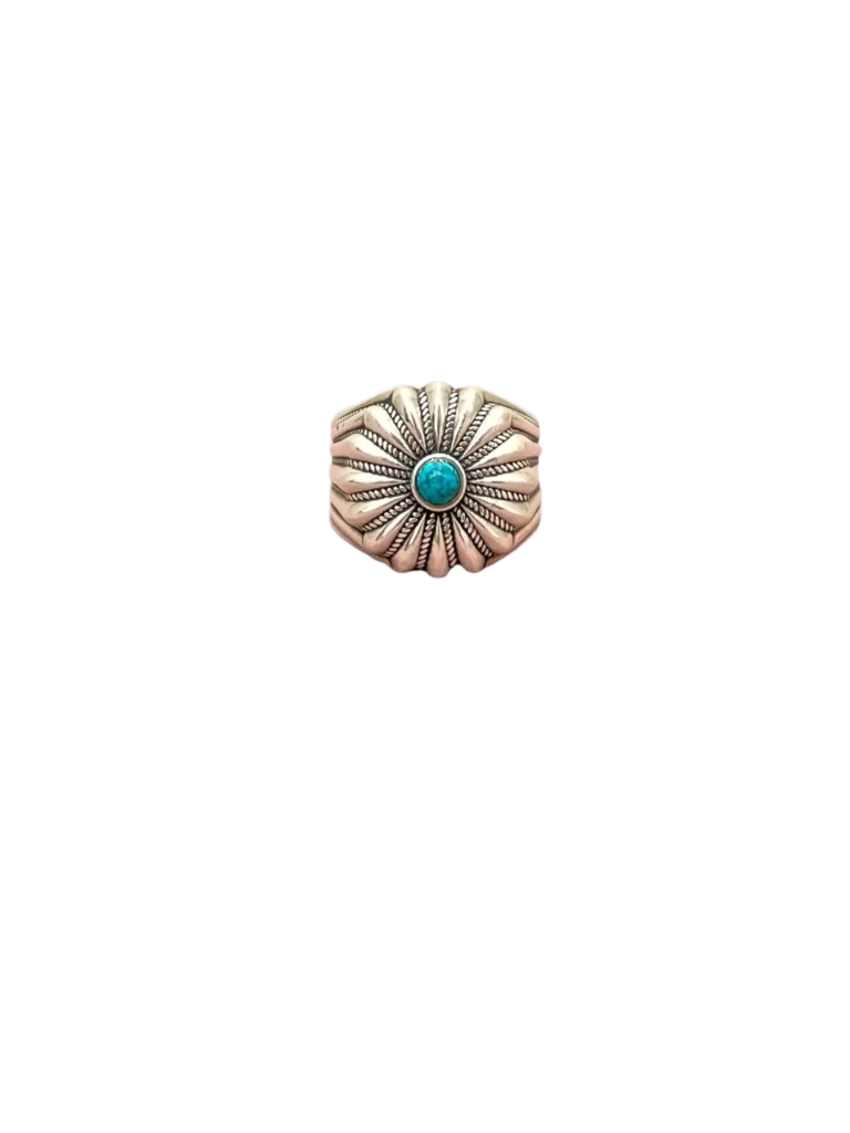 Anello in argento 925 con pietra, 19.