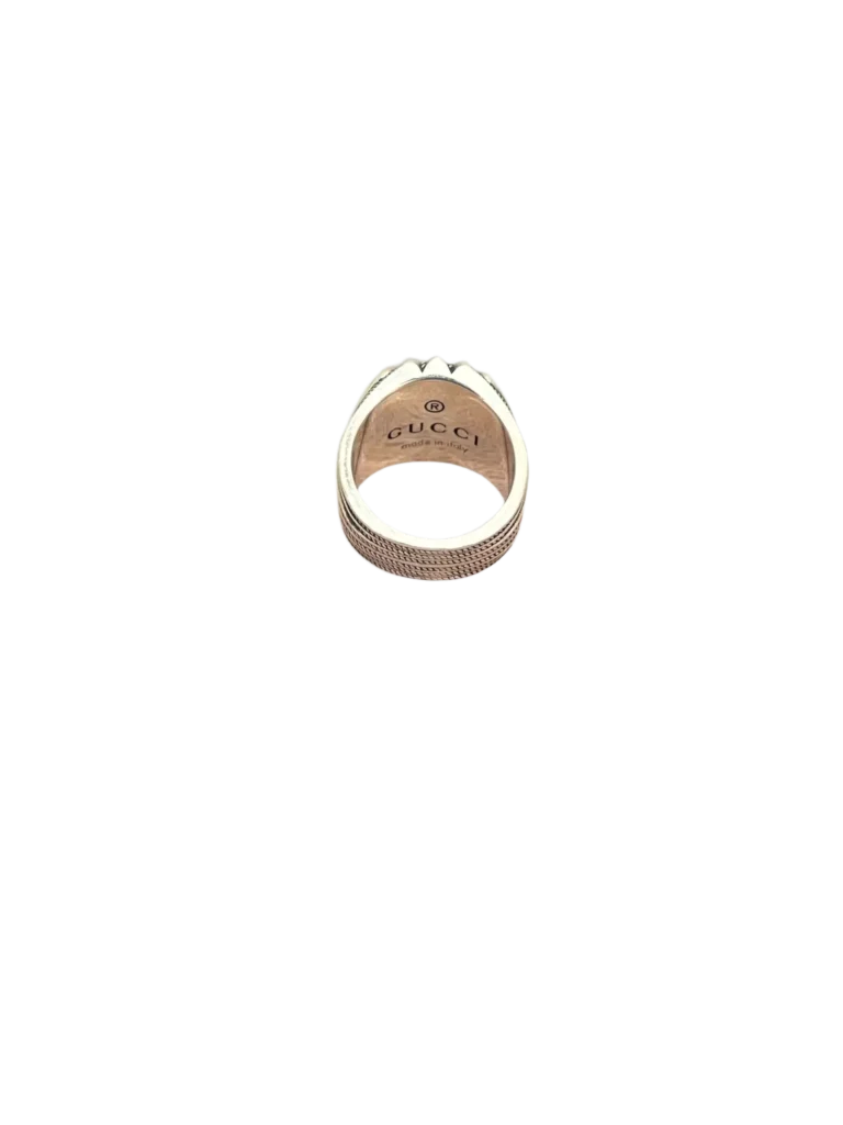 Anello in argento 925 con pietra, 19., foto 3 di 5