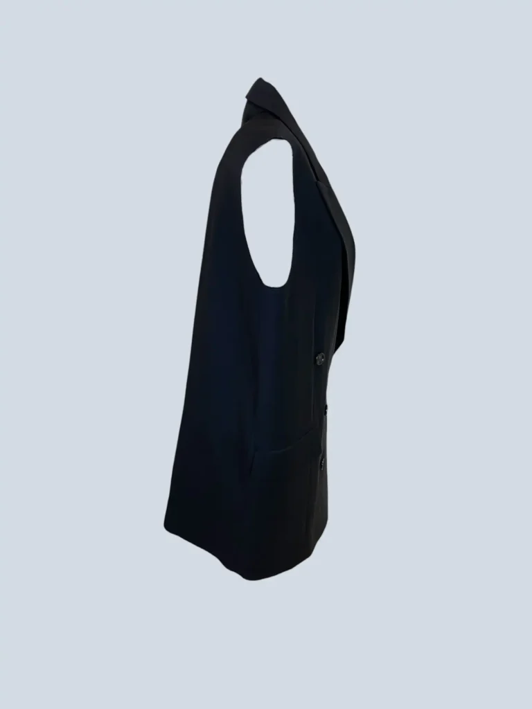 Gilet sartoriale oversize, XXS., foto 2 di 6