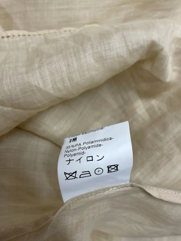 Blusa in ramie e pizzo, M., foto 6 di 6