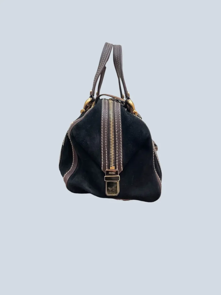Borsa a mano Aviatrix in suede e pelle., foto 3 di 13