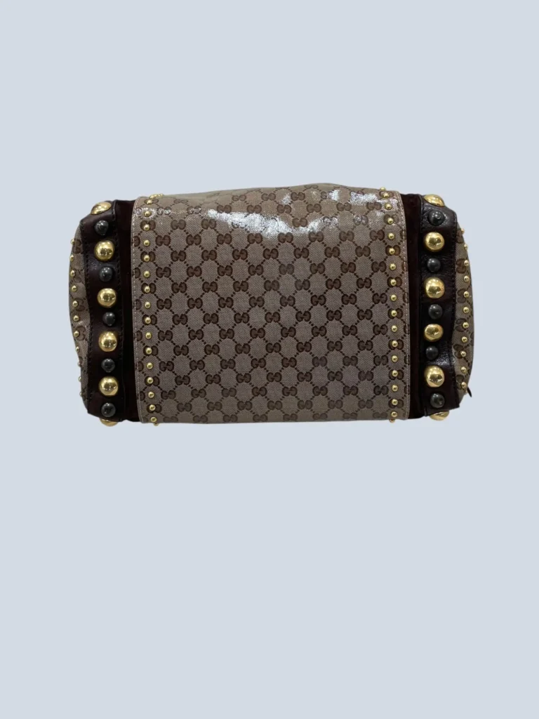 Borsa a mano Babouska Boston Crystal in tela Monogram., foto 5 di 11
