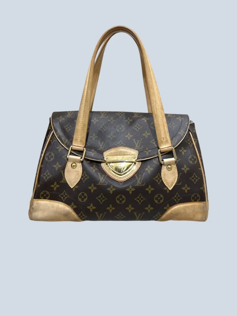 Borsa a spalla Beverly GM in tela Monogram.