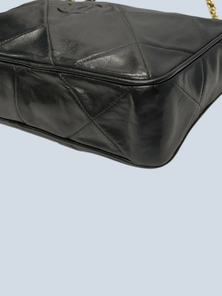 Borsa a spalla Camera Bag Piccola vintage CC logo in pelle., foto 15 di 15