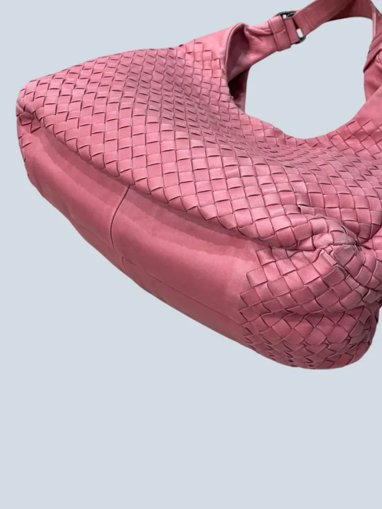 Borsa a spalla Campana Media in pelle intrecciata., foto 12 di 12