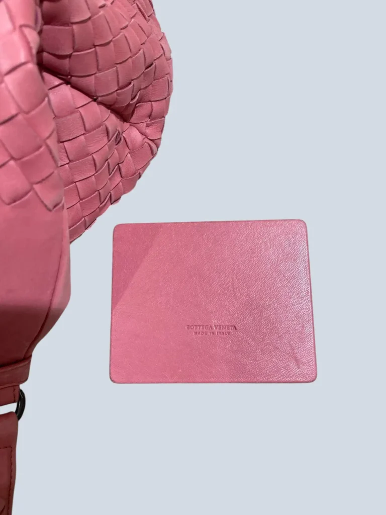 Borsa a spalla Campana Media in pelle intrecciata., foto 10 di 12