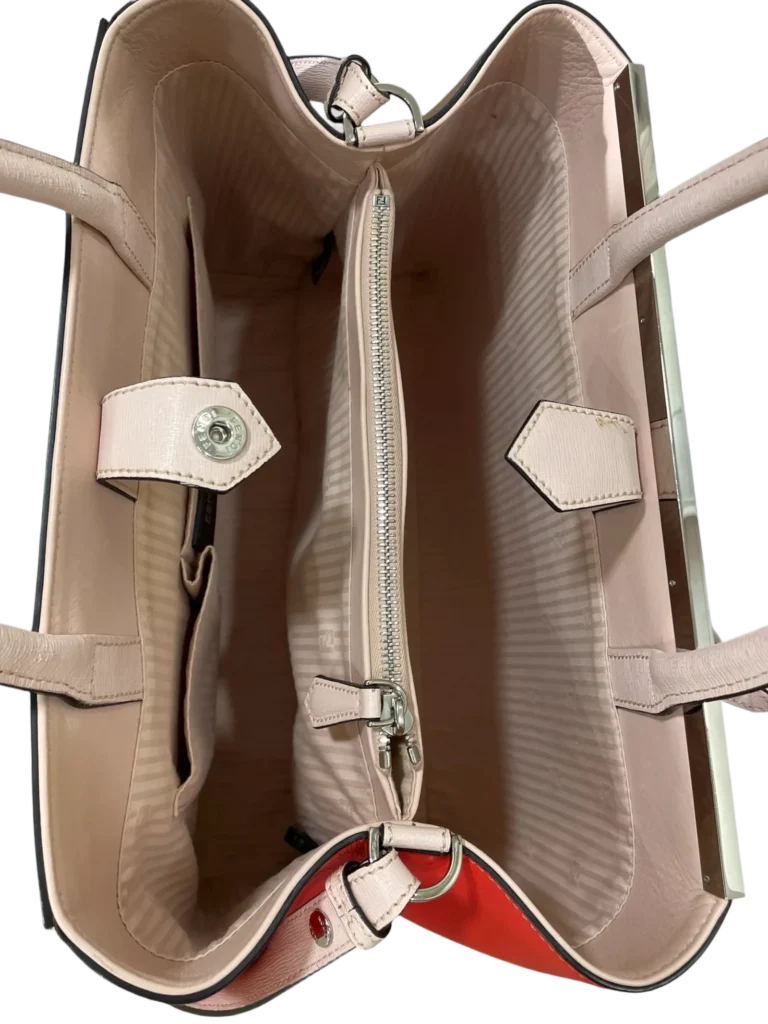 Borsa a spalla 2Jours Medium in pelle saffiano., foto 4 di 7