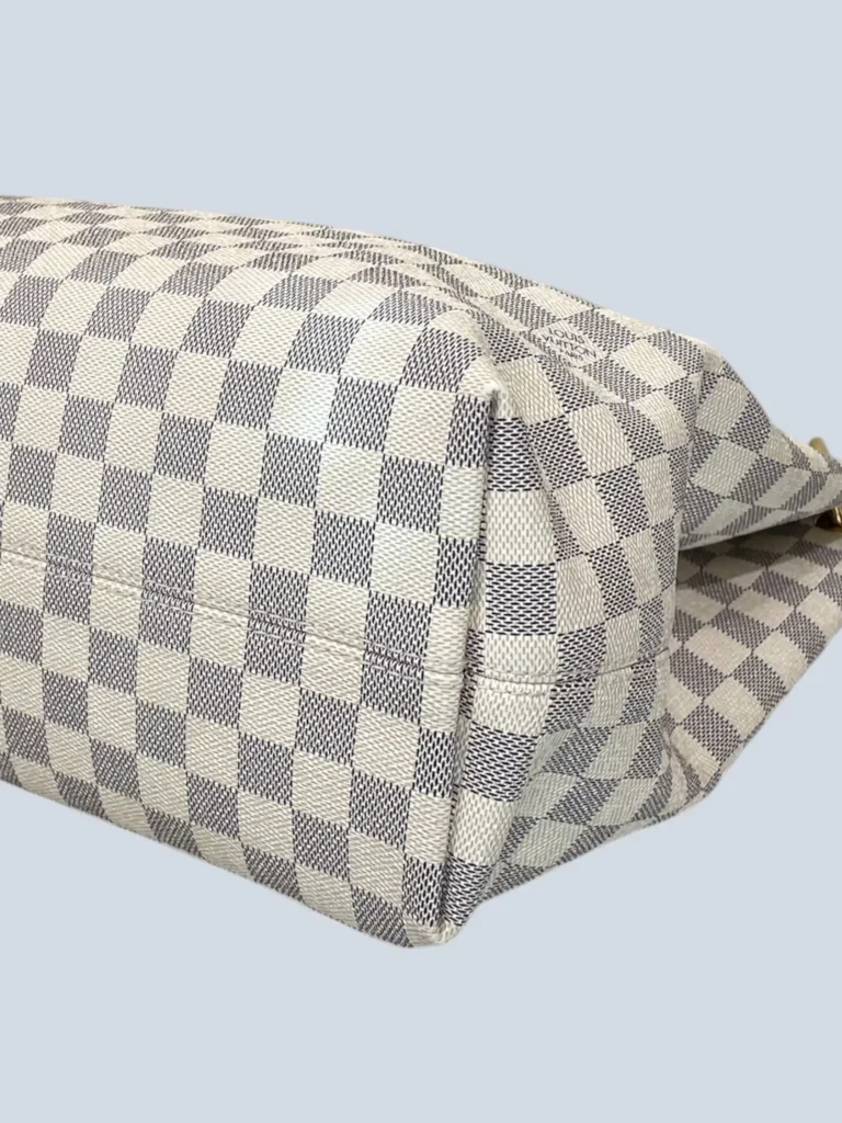 Borsa a spalla Graceful MM in tela Damier Azur., foto 10 di 14