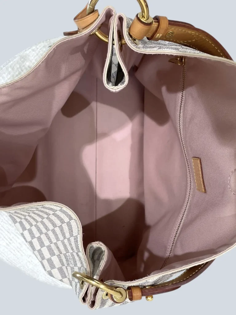 Borsa a spalla Graceful MM in tela Damier Azur., foto 6 di 14