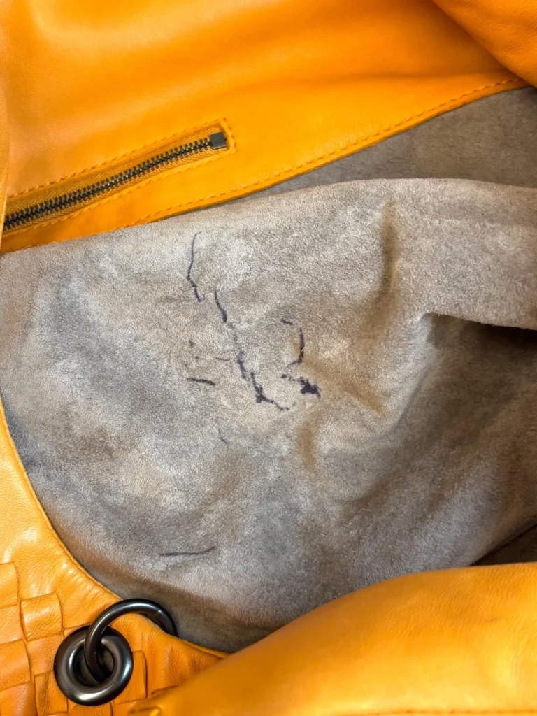 Borsa a spalla Campana Grande in pelle intrecciata., foto 6 di 11