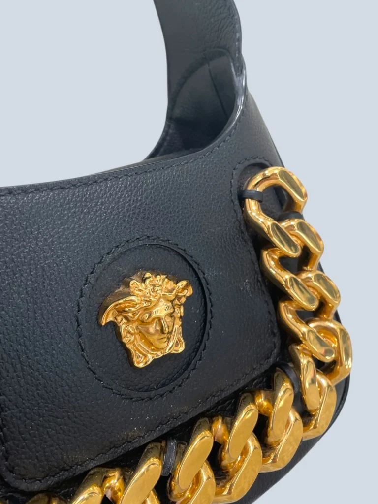 Borsa La Medusa Hobo in pelle martellata., foto 6 di 7