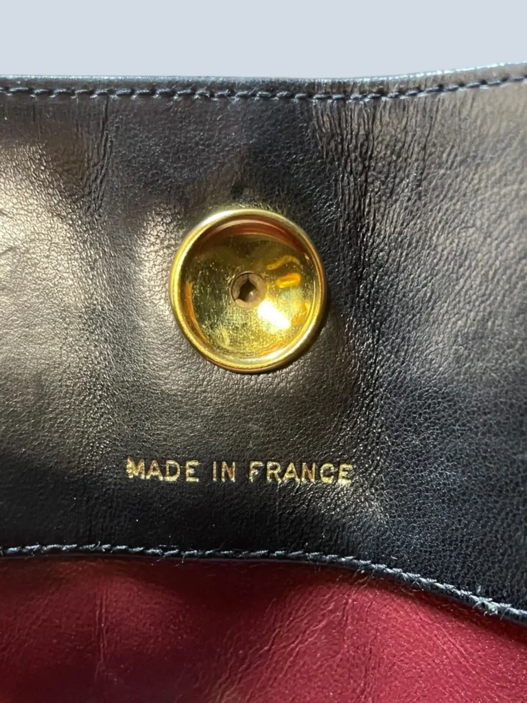Borsa a tracolla Vintage Round 31 in pelle matelassé., foto 8 di 16