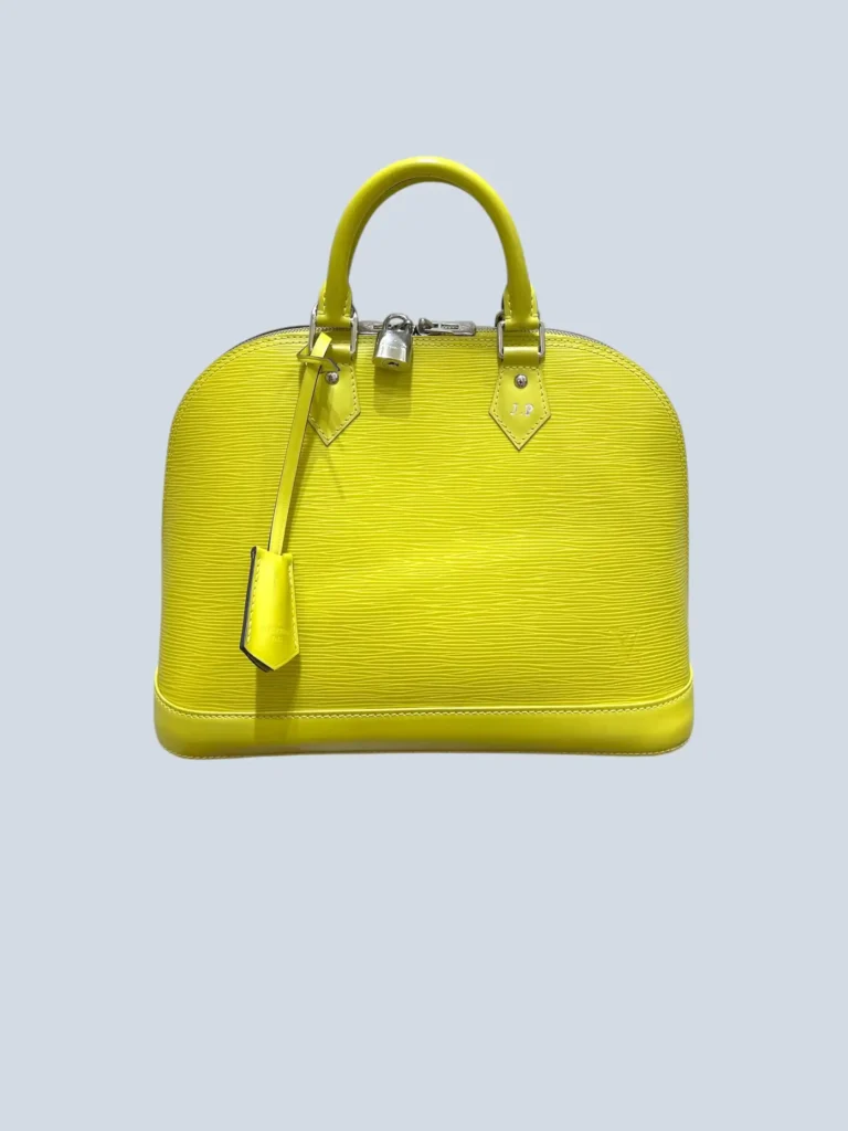 Alma PM Epi leather shoulder bag, photo 2 of 15
