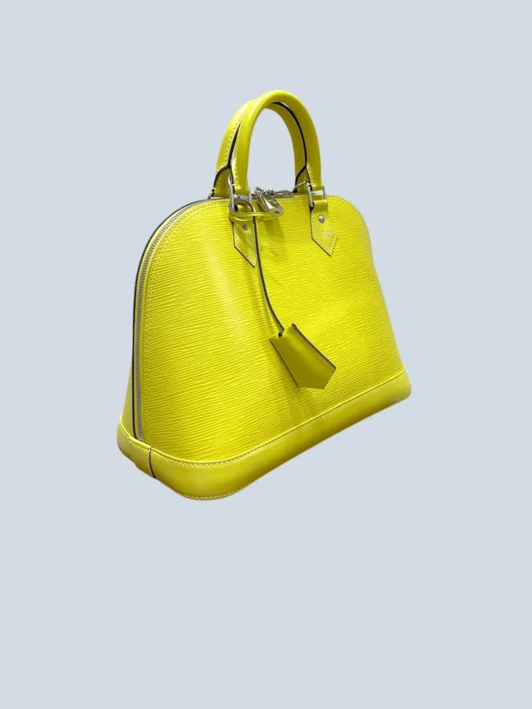 Alma PM Epi leather shoulder bag, photo 3 of 15