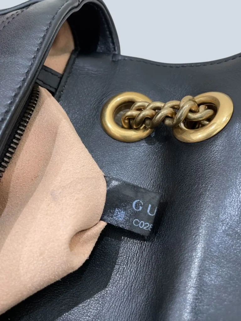 Marmont Media leather crossbody bag, photo 9 of 13