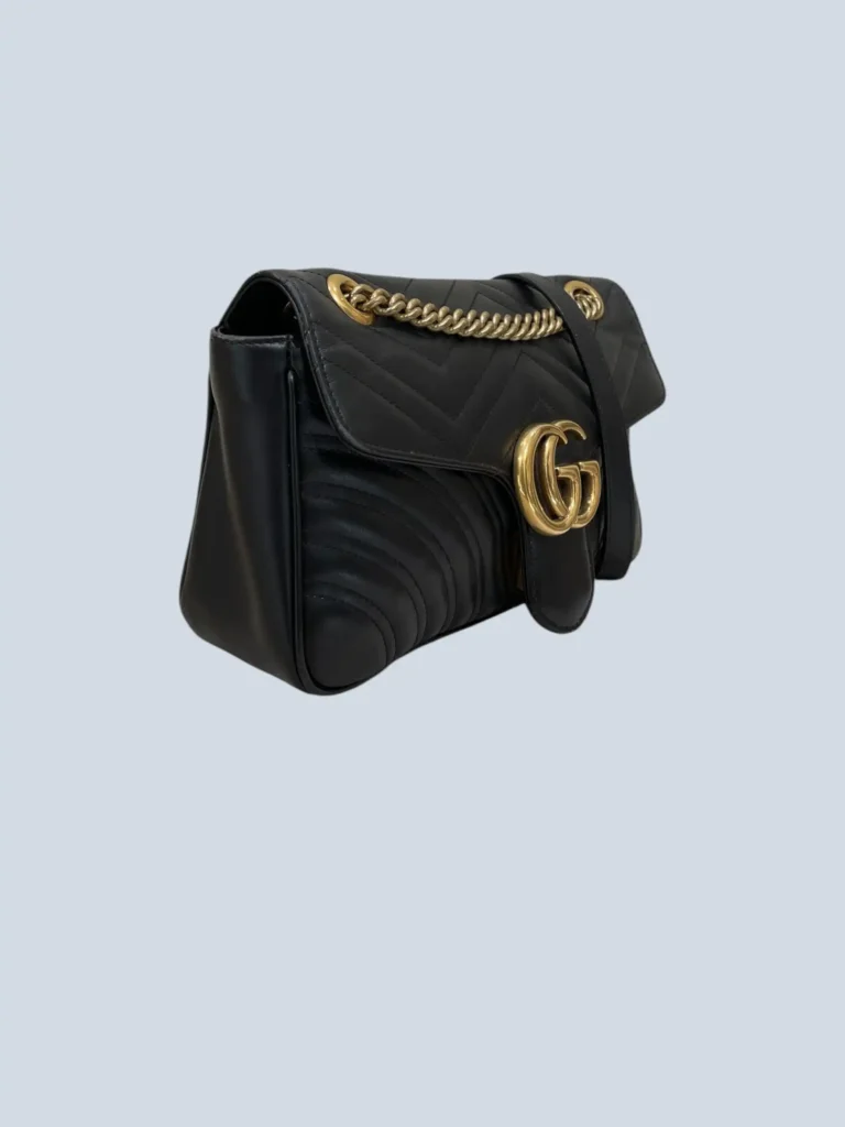 Marmont Media leather crossbody bag, photo 2 of 13