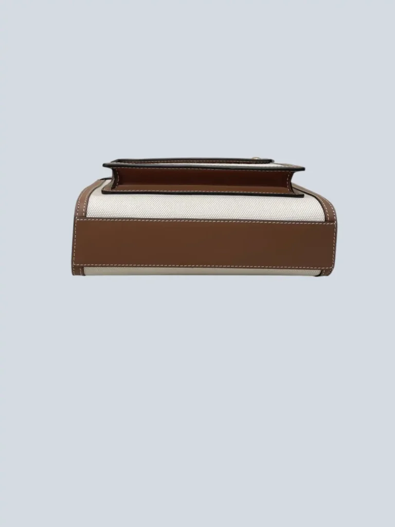 Borsa Mini Pocket in canvas e pelle., foto 5 di 12